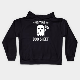 This Year 2020 Is Boo Sheet Kids Hoodie